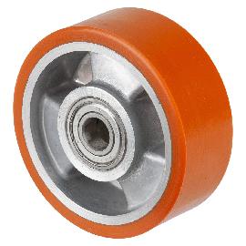 Schwerlastrolle Alufelge/PU Produktbild